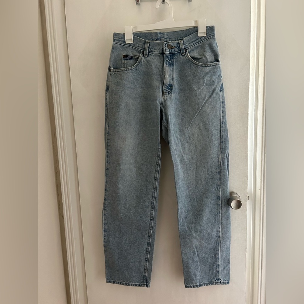 Light Wash Mom Jeans Lee Brand